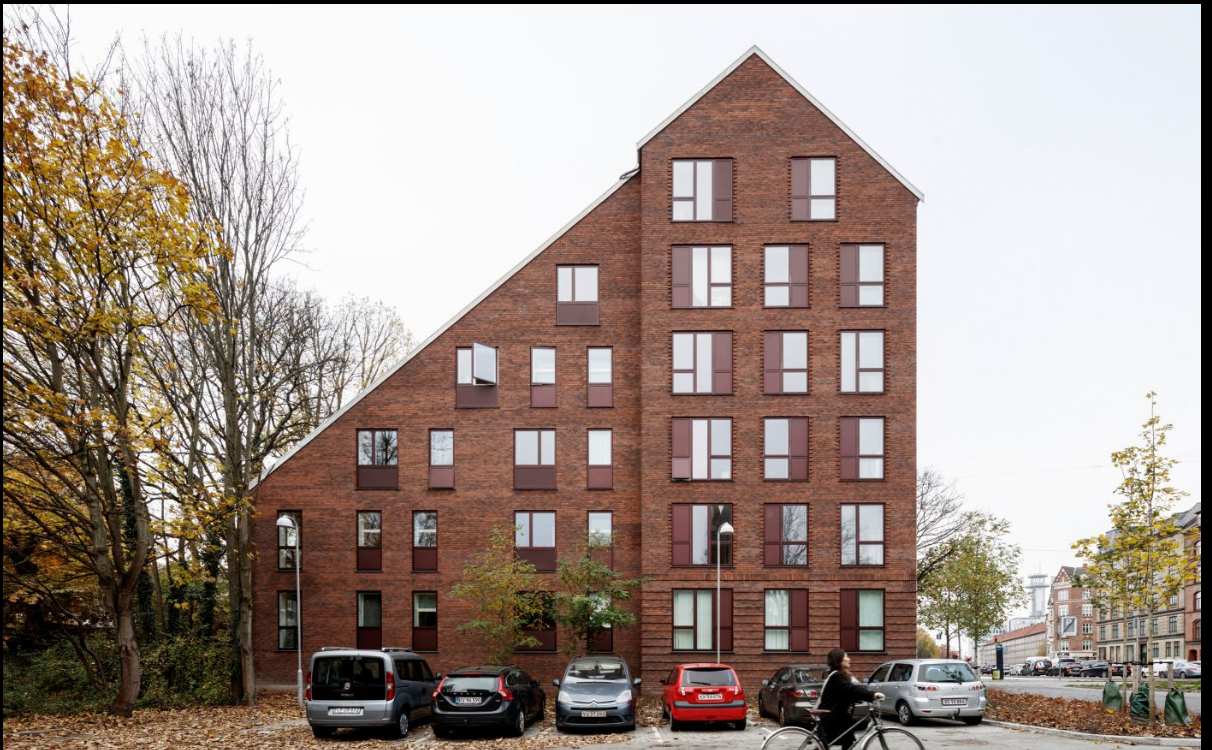 Multifamily brick building